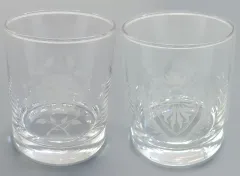 【中古】グラス [単品] 諸国連合旗＆帝国エンブレム オリジナルグラス2種 「PS5/PS4/Switchソフト 百英雄伝 -HUNDRED HEROES- Amazon.co.jp限定セット」 同梱特典