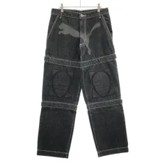 【未使用】ASAPMODE デニム 黒 Washed Black Super Baggy Jeans – A$APMODE