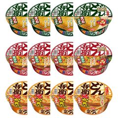 日清食品 どん兵衛 きつねうどん 天ぷらそば かき揚げ天ぷらうどん 12食セット