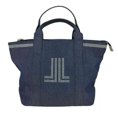 ランバンコレクション LANVIN COLLECTION SYLVIA シルヴィア ラインストーン デニムハンドバッグ レディース 表記無 のサムネイル