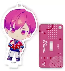 【中古】雑貨 狗丸トウマ 「アイドリッシュセブン(原作版) スタンド付きアクリルキーホルダーコレクション 記念日2021ミニキャラ」