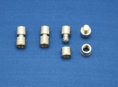 【在庫処分】DB-003 9mm クローム 100組 家具 四隅 棚 ニッケルダボセット Sangyo) 和気産業(Waki