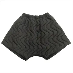 10aw コムデギャルソン COMME des GARCONS インサイドデコレーション キルティング ワイド ショート パンツ イージー サルエル 中綿 ランウェイ着用アイテム アーカイブ XS 黒 ブラック レディースのサムネイル