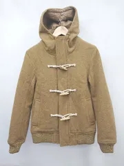 ■ Rhythm of Life UNITED ARROWS ウール カジュアル 長袖 ブルゾン ジャケット サイズM カーキ オリーブ系 メンズ P  【1308160089200】