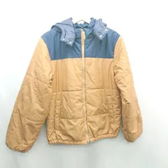 ◇ ⊇ DEVIROCK デビロック 中綿 キッズ 子供服 長袖 コート サイズ160 キャメル系 男の子 E  【1502030025477】