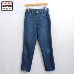 90s USA製 vintage Lee ストライプ柄 ストレッチ デニムパンツ レディース ~XSサイズ相当