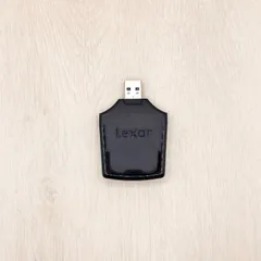 LRWXQDU-7000 Lexar カードリーダー レキサー XQD メモリーカード エックスキューディー 読み取り 取り込み データ転送 画像転送 PC USB 0331-1008