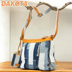 Dakota 希少デニムパッチワーク　ショルダーバック　新品未使用 2025年最新】ダコタパッチワークデニムの人気アイテム - メルカリ
