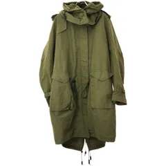 RUNDHOLZ DIP/ランドホルツ カーキ モッズコート フード付き RUNDHOLZ DIP/ランドホルツ カーキ モッズコート フード付き