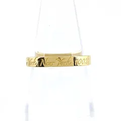 ティファニー TIFFANY&Co. ノーツ ナロー リング YG イエローゴールド 指輪 リング 9号 750 レディース 【中古】