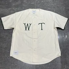 WTAPS 24ss LEAGUE SS COTTON SATIN SPINA サイズ3 ダブルタップス リーグベースボールシャツ 南堀江店
