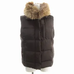 【美品】 BURBERRY LONDON バーバリー ファー ダウン ベスト 2025年最新】BURBERRY LONDON レディース ダウンベスト