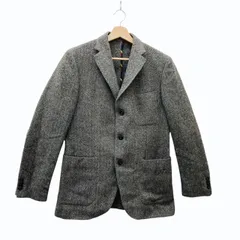 Henry Cotton's ヘンリーコットンズ 3ボタン ツイードジャケット メンズ 48 グレー系 クリーニング済みのサムネイル