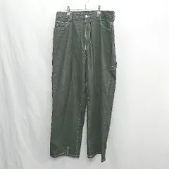 ◇ Θ NYUDROP ニュードロップ デニムパンツ サイズXL ブラック系 メンズ E  【1412090033124】