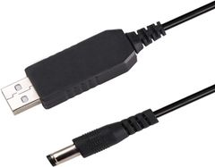 DC 5VーDC 12V USB電圧ブースタケーブル 電源アダプタケーブル