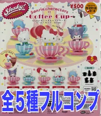 Shaky!サンリオキャラクターズ コーヒーカップ -Stripe-