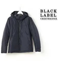 新品 9.9万円 ブラックレーベルクレストブリッジ ウールブレンドタフタスポーツ ダウンジャケット BLACK LABEL ダウンコート 51F67467  L -626