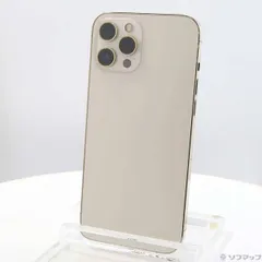 〔中古品〕 iPhone12 Pro Max 256GB ゴールド MGD13J／A SIMフリー【262】