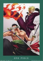 【中古】雑貨 ロロノア・ゾロ＆サンジ アートプレート -討ち入りバトル- 「一番くじ ワンピース 覇王ノ兆 with ONE PIECE TREASURE CRUISE」 H賞