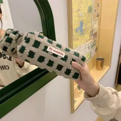 ☆ グリーン ☆ ペンケース ボアワッフル 大容量 おしゃれ ペンケース ふわふわ ペンポーチ 筆箱 筆入れ ペン ケース 小物入れ ポーチ 大きめ 大容量 おしゃれ シンプル ボア ワッフル 大学生 高校生 中学生 小学生 メイクポーチ スリムポーチ