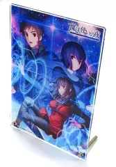 【中古】アクリルスタンド・アクリルパネル [単品] 集合(メインビジュアル) A5アクリルスタンド 「PS4/Switchソフト 魔法使いの夜 WonderGOO限定セット」 同梱特典