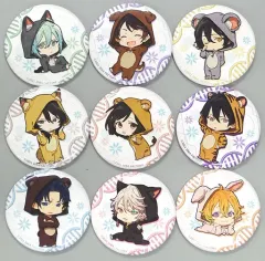 【中古】バッジ・ピンズ [単品] 集合 描きおろしちびキャラ缶バッジ9個セット 「Paradigm Paradox」