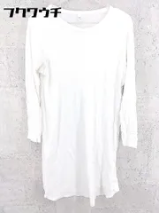 ◇ Plage プラージュ 長袖 膝丈 ワンピース ホワイト レディース 【中古】 【1002800746569】のサムネイル
