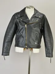 ハーレーダビッドソン Harley-Davidson ライダース ジャケット AN AMERICAN LEGEND Sサイズ 黒 メンズ u_s h_d F-NEW238のサムネイル