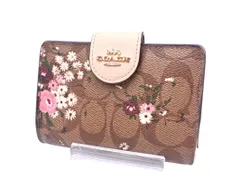 ⭐︎うにさん専用 COACH 花柄 二つ折り財布 新品未使用 2025年最新】コーチ 財布 花柄 二つ折りの人気アイテム - メルカリ
