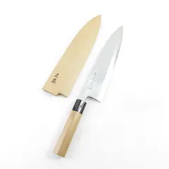 正本総本店　大出刃包丁　刃渡り約21㎝ Amazon | 漁川 大出刃包丁 【黒檀と紅檀八角柄】 【10Cr15MoV鋼