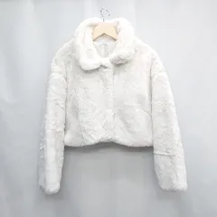 ◇ ⊇　◎ ●未使用● INGNI イング 長袖 ブルゾン サイズM アイボリー レディース E  【1505130013962】