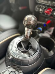 BMW MINI F54.F55.F56.F57.F60 前期AT車用 カーボンシフトノブ（シフトパターンシール3枚付き） オートマシフトノブ TJKworksオリジナル