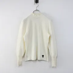 カタログ掲載 MS GRACY エムズグレイシー 818566 お花スパンコール ハイネックニット セーター38/クリーム【2400012452077】