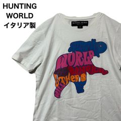 HUNTING WORLD ハンティングワールド イタリア製　プリントTシャツ