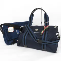 オロビアンコ 2way ショルダー ボストンバック / Ace Lesue ショルダーバッグ セット 紺色【中古】
