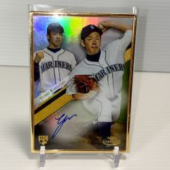 2019 Topps 菊池雄星 直筆サインカード★Gold Label Gold Frame RC