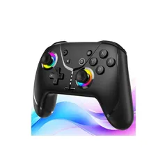 【2025新登場】Switch 2 コントローラー Switch1/2代に対応 TURBO連射機能 スイッチ コントローラー 背面ボタン付き マクロ機能 9色RGBライト ジャイロセンサー搭載 4階段HD振動 Bluetooth 無線/有線接続 PC/An 1