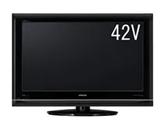 【録画可能】HITACHI WOOO 42インチ プラズマテレビ リモコン付き　HDD録画