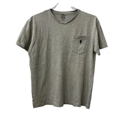 POLO RALPH LAUREN 半袖 ロゴ ポケット Tシャツ S グレー ポロラルフローレン 古着卸 アメリカ仕入 a707-5622のサムネイル