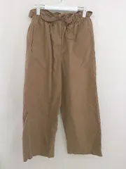 ◇ B:MING by BEAMS ビーミング by ビームス ワイド パンツ サイズM キャメル ブラウン系 レディース  【中古】 【1206140007186】