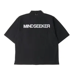mindseeker マインドシーカー シャツ サイズ:ONE SIZE 21SS バックロゴ ストレッチ オーバーサイズ 半袖シャツ Big silhouette staff shirt ブラック 黒 トップス カジュアルシャツ【メンズ】のサムネイル