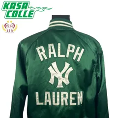 【POLO RALPH LAUREN×NEW YORK YANKEES】ラルフローレン /MLB BASEBALL Jacket/50周年記念 Limited Ed/US-LGサイズ/Green