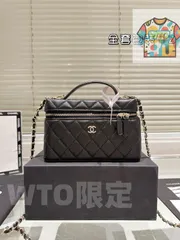 【今日WTO】Chanel シャネル 25Cハンドルロングボックスメイクバッグシリーズ 芸術的なラインが魅力的-WTO輸入2-TBJ28