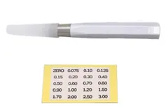 0.25mm&0.15mm BMCタガネ ホルダー セット Amazon | スジボリ堂 BMCタガネホルダー 8本セット レッド