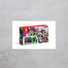 【状態A】Switch 本体 スプラトゥーン2