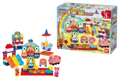 アンパンマンくるくる遊園地ブロック おおきな観覧車が大変身! ブロックラボ BlockLabo [バンダイ(BANDAI)]