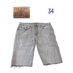 HH00545メンズデニムショートパンツU.S. POLO ASSN.34股下
