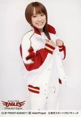 中古】生写真(ハロプロ) モーニング娘。/高橋愛/膝上・衣装白.赤・両手