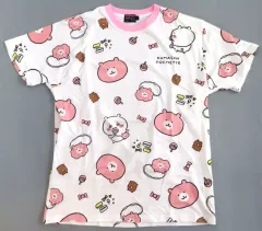 【中古】Tシャツ ちいかわ 総柄 Tシャツ ホワイト Lサイズ 「ちいかわ なんか小さくてかわいいやつ ちいかわパーク」