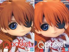 [중고] 피규어 전 2종 세트 [신·에반게리온 극장판] Q posket-식파·아스카·랭글리 Plugsuit Style-